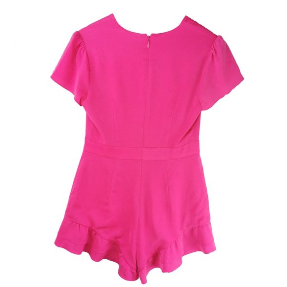 BEBE Ruffle Romper - Picture 5 of 6